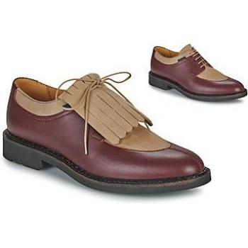 Derbies Chic Pellet VANILLE Bordeaux