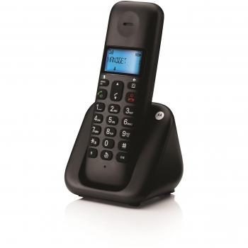T301Plus Motorola Telefono Senza Fili (Nero)