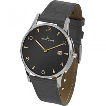 Heerrenuhr Jacques Lemans London – Massiv Edelstahl 1-1850ZE