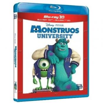 Monstruos University 3D + BluRay (SP)