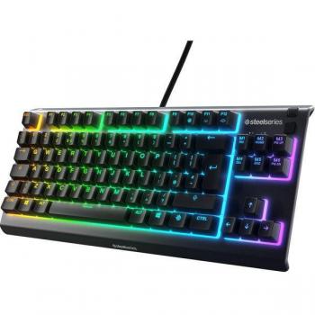 Steelseries Apex 3 TKL keyboard USB QWERTY English Black