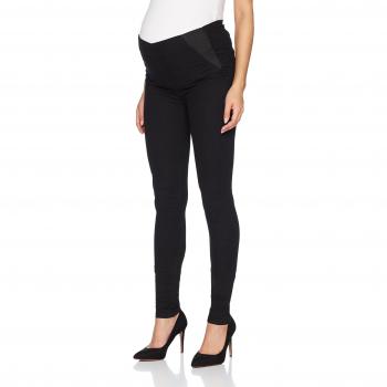 Mamalicious Mlella Pantalones de Maternidad, Jegging Negro, Talla W27/L32