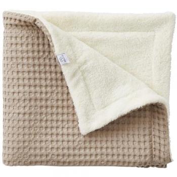 Couvre-Tapis Latte en Coton Gaufre BB&Co