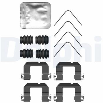 Kit de plaquettes de frein DELPHI LX0735
