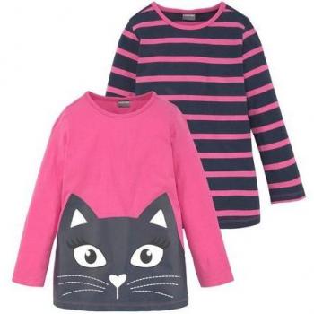 KIDSWORLD Kinder‑Langarm‑Set 2‑teilig – lockere Passform