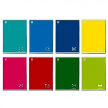 Carnet A4 Colorface Blasetti, 36 feuilles en couleur