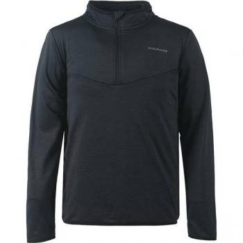 ENDURANCE Ledger Waffel-Mix Midlayer – Herren-Fleece, Schwarz, M