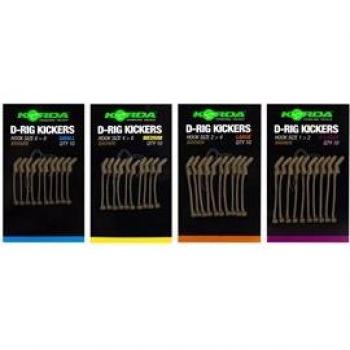 Korda Kickers D Rig Braun Mittel – Familienpaket 36 Stk