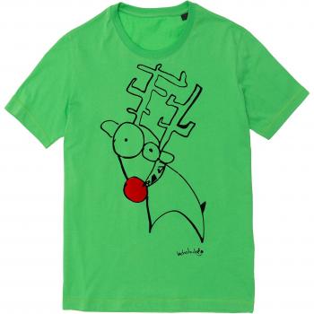 Men’s Eco Green T‑Shirt “Rudolf” XL