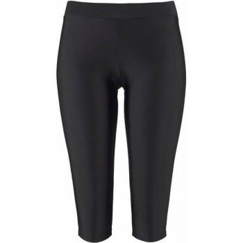 LASCANA Schwarz Bade-Capri mit elastischem Bund