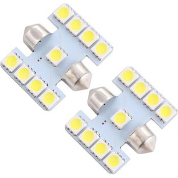 High-Intensity LED Reading Lamp for Hyundai Verna ix35 Elantra Mistra Kia Rio K2 31mm 5050 9 SMD
