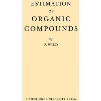 Estimation organic compounds paperback