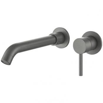 Robinet encastré pour lavabo en bronze