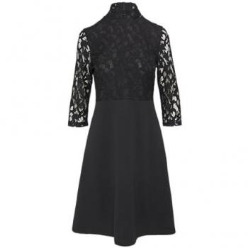 S.Oliver Black Label Spitzen-Minikleid aus Modal-Mix