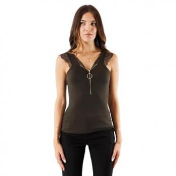 Morgan top uomo khaki S
