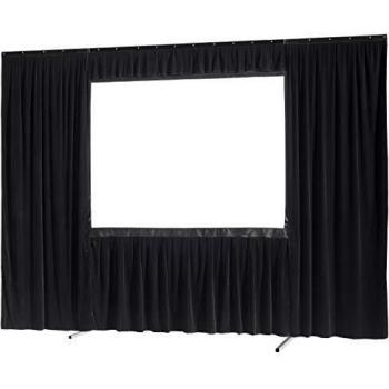 Celexon Mobile Expert Opaque Curtain System – 4‑Side, Tool‑Free Mount