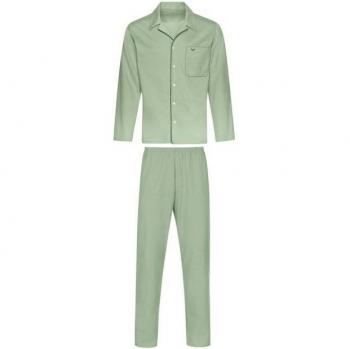 Herren‑Schlafanzug TRIGEMA 1‑teil, M, Grün (Green Tea)