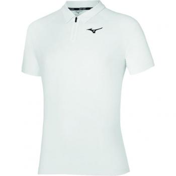Mizuno Polo Hombres Frontier Shadow – Color Blanco