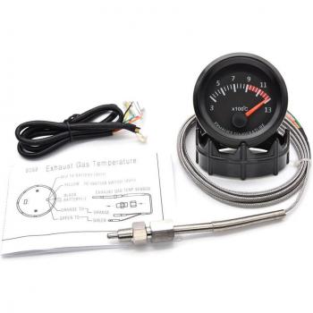 Indicador de Temperatura de Escape Universal 12V (300‑1300 °C)