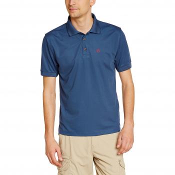 Blue Fjällräven Crowley Pique Polo – Men’s Short Sleeve, Size Small