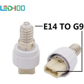 E14 to G9 LED Light Adapter