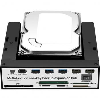 Expansor USB 5,25 con 3 Puertos 3.0 y 2 Puertos 2.0