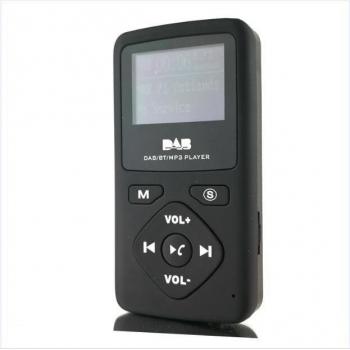 Rechargeable Pocket DAB Radio with Earphones