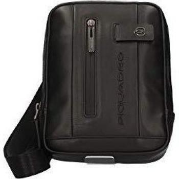 PIQUADRO Urban Borsello Piccolo Uomo con Tracolla in Pelle Nero CA3084UB00