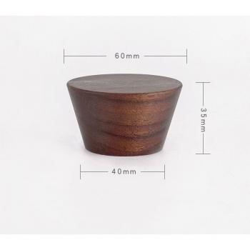 Beech & Black Walnut Round Hooks