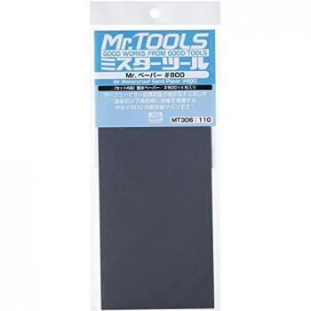 Mr. Hobby Papel de Lija 800 (Humedas) – Juego de 4 Para Pintura