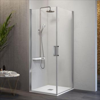 Douche Kassandra NARDI 2 Portes Angles 70x55 cm