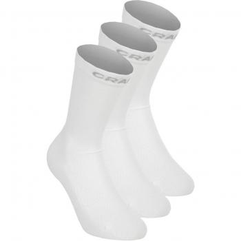 Craft Core Dry Calze Sportive per Donna – Confezione Triplă (Grigio, 40-42)