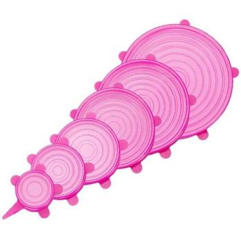 Tapas de Silicona para Mantener Frescos los Alimentos