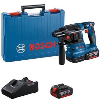 Bosch GBH 18V-22 SDS Plus Hammer Drill – 2 × 4 Ah Brushless Battery Set