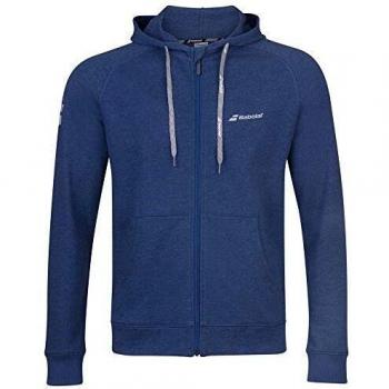 Estate Blue Heather M by Babolat: Full-Zip Workout Shirt