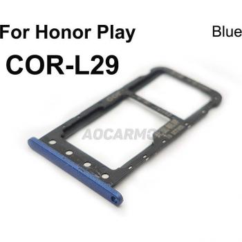 Aocarmo fente de carte SIM et MicroSD pour Huawei Honor Play COR-L29