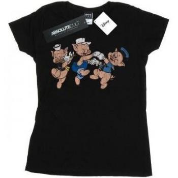 Disney Women's Three Little Pigs Fun Cotton Tee
