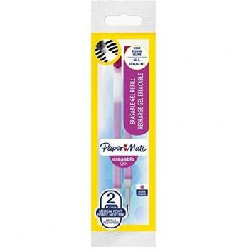 Penna a Gel Sostituibile PaperMate – Punta 0,7 mm Rosa – Set da 2 ricariche