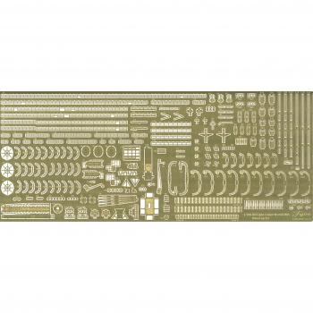 Japanese Navy Light Cruiser Kuma 1:700 – Fujimi NEXT-17 EX-101 Gold Model