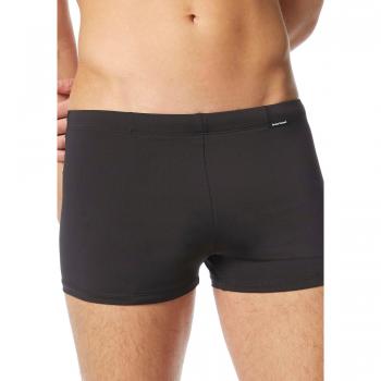 Bruno Banani 2P Badehose Wave Line Schwarz Herren Medium