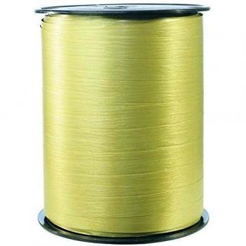 Bobine de Ruban Bolduc Mat 250mx10mm Or