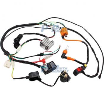 Kit de cableado eléctrico Zongshen para motocicletas chinas 150cc 200cc 250cc
