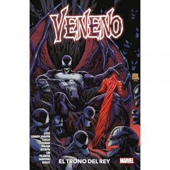 Panini Cómic Marvel Premiere. Veneno 10 El Trono Del Rey Spanish