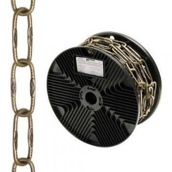 WOLFPACK LINEA PROFESIONAL Cadena Decorativa Grabada Cuero 4,0x46 mm. Rollo 20 metros