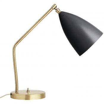 GUBI Lampe de table Grasshopper noir