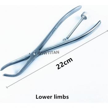 Upper/Lower Bone Reduction Forceps for Veterinary Orthopedics
