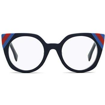 Fendi Eyewear FF 0246 for Women, Blue Frame, 48 MM