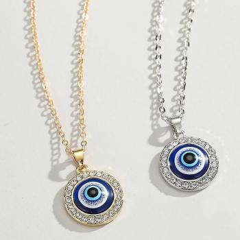 Collar de Protección Mal de Ojo Behover en Plata y Oro
