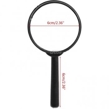 5X Handheld Magnifier Lens 60mm