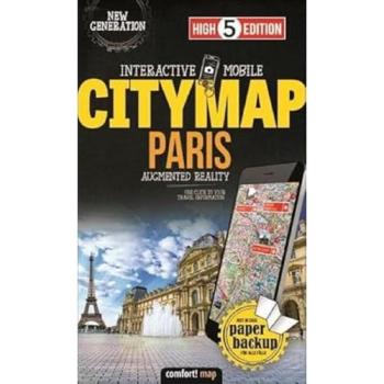 Interactive Mobile CITYMAP Paris: Stadtplan Paris 1:16 500